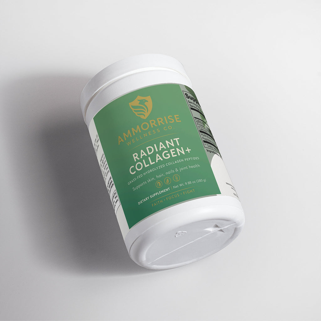 RADIANT COLLAGEN+ Grass-Fed Hydrolyzed Collagen Peptides